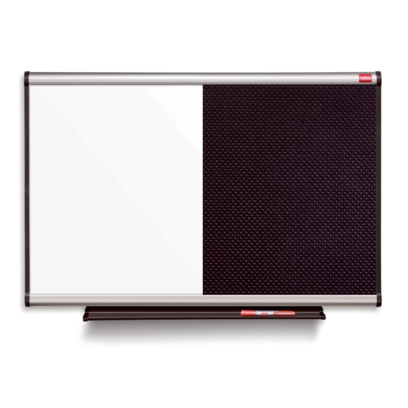 Tablero NOBO PRESTIGE combinado foam pizarra magnética 900X600 mm