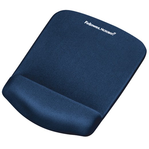 Pad with wrist rest foam PlusTouch™ Blue