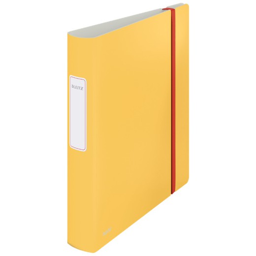 Armadietto Leitz Active Cosy. Poyfoam. 180°. DIN A4, dorso 65 mm, giallo