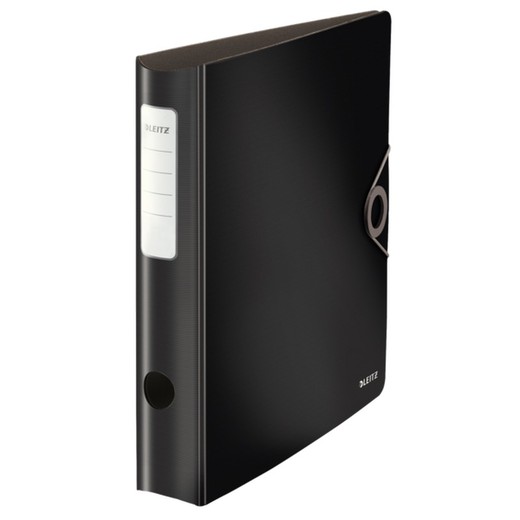 Leitz Active Solid filing cabinet. Polyfoam. 180º. DIN A4, spine 65 mm. black