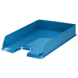 Europost document tray. Opaque. Portrait Format, A4, Vivid Blue