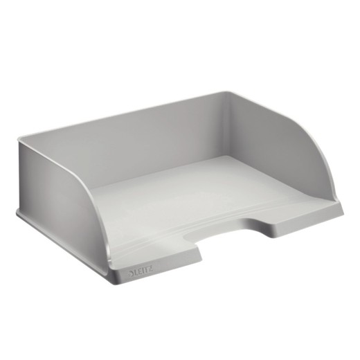 Bandejas Leitz Plus JUMBO de acceso apaisado, gris