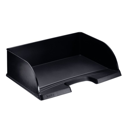 Leitz Plus JUMBO Landscape Access Trays, Black