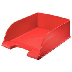 Bandejas Leitz Plus JUMBO. Formato vertical gran capacidad, rojo