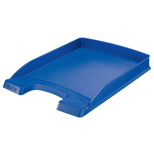 Leitz Plus SLIM trays. vertical format, blue