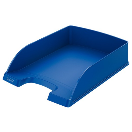 Barquettes Leitz Plus STANDARD. Opaque. format vertical, bleu