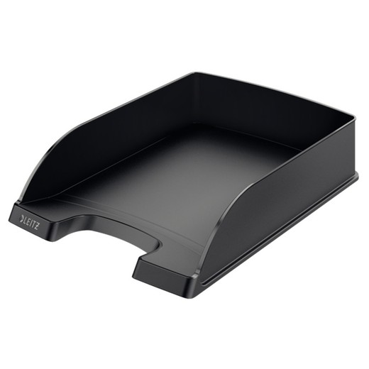 Leitz Plus STANDARD trays. Opaque. Vertical format, black