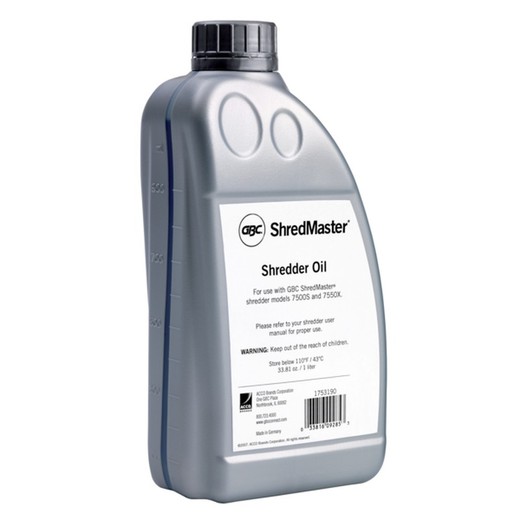 Bote aceite para destructoras 1l. Rexel SERIES 7000