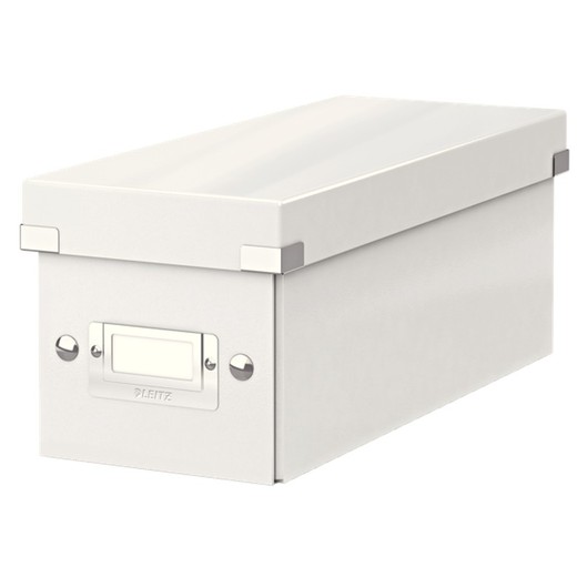 Cliquez & Store CD Box (143x147x352mm), blanc