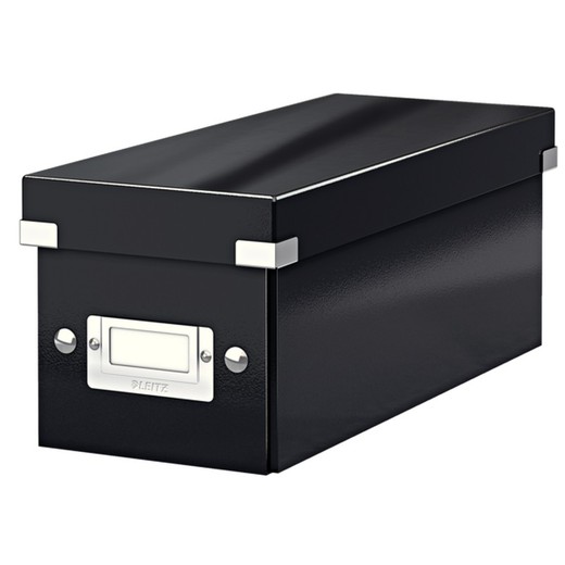 Click & Store CD Box (143x147x352mm), black