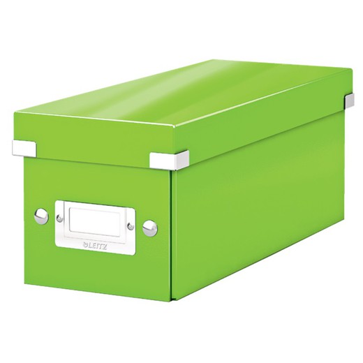 Cliquez et Store CD Box (143x147x352mm), vert