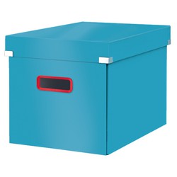 Click & Large Cubic Cozy Store (320x360x310 mm), Blue