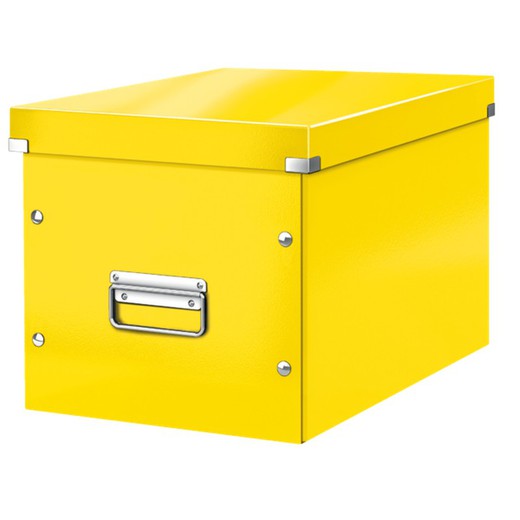 Click & Big Cubic Store (320x360x310 mm), yellow