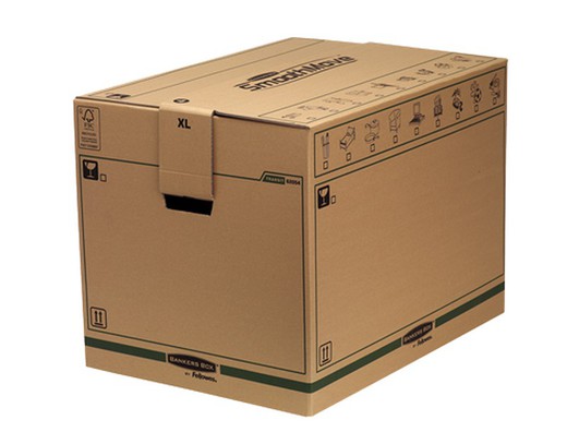 Self-Assembly Moving Box 127L (457x457x609mm) Prime Ultra Heavy Duty with Reinforced Handles