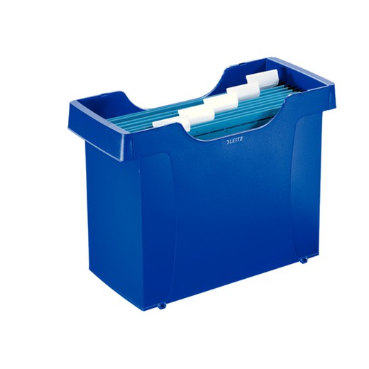 Leitz Plus Hanging File Box, Blue