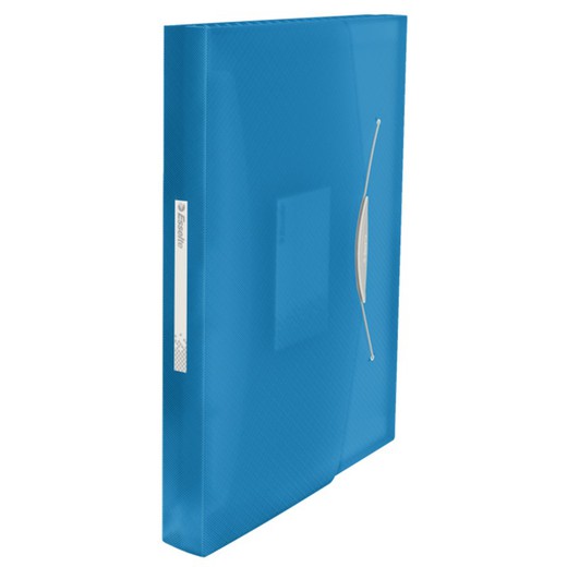 Esselte Vivida accordion folder. P.P. With 6 dividers, vivid blue