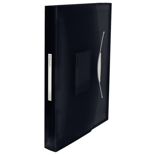 Esselte Vivida accordion folder. P.P. With 6 dividers, Vivid black