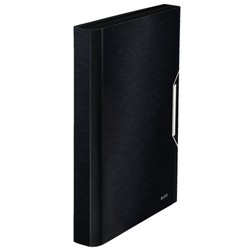 Style accordion folder. P.P. With 6 dividers plus 1 extra wide. DIN A4, satin black