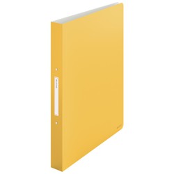 Carpeta anillas Leitz Cosy, 2 x 25mm RR, DIN A4, amarillo