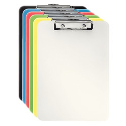 Esselte Vivida clip folder. P.P. DIN A4. With metal clip. Assorted colors