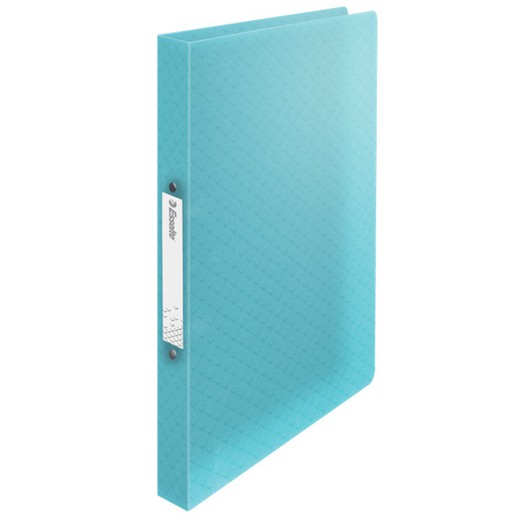 Esselte Colour'Breeze PP ring binder. 2 round rings of 25 mm. DIN A4, blue