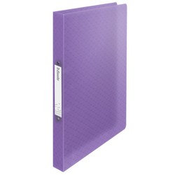 Esselte Colour'Breeze PP ring binder. 2 round rings of 25 mm. DIN A4, lavender