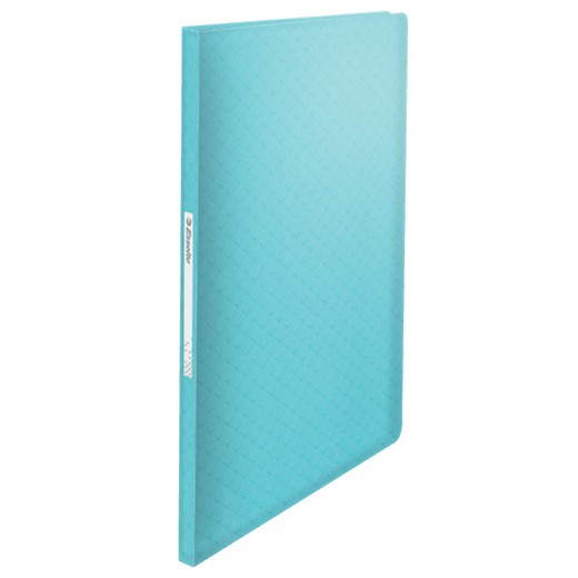 Esselte Colour'Breeze PP sleeve folder. Flexible caps. 40 covers. DIN A4, blue