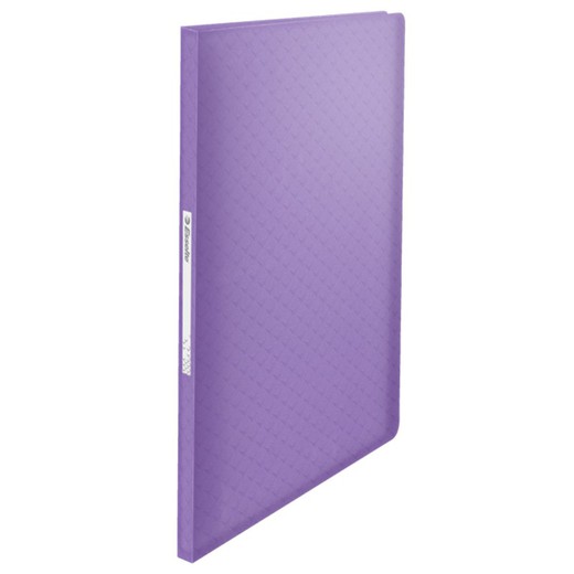 Esselte Colour'Breeze PP ærmemappe. Fleksible kasketter. 40 covers. DIN A4, lavendel