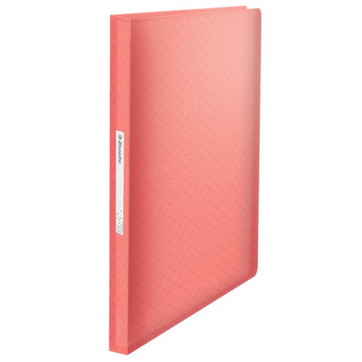 Esselte Colour'Breeze PP hoesmap. Flexibele doppen. 80 covers DIN A4, koraal