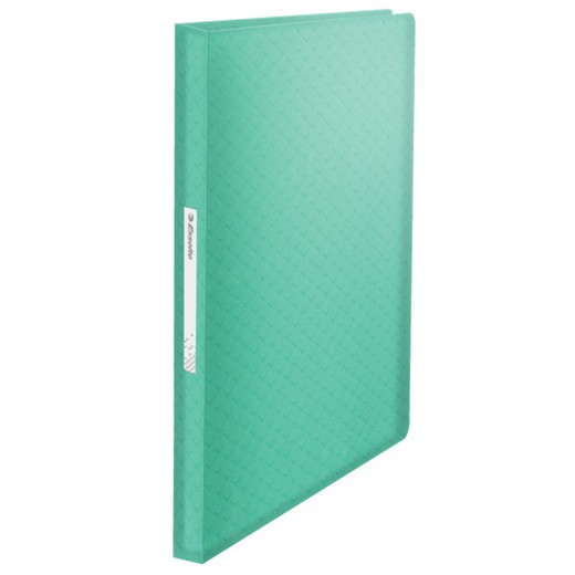 Carpeta de fundas Esselte Colour'Breeze PP. Tapas flexibles. 80 fundas. DIN A4, verde