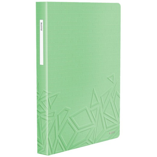 Carpeta de fundas Urban Chic. PP. 80 fundas. DIN A4, verde