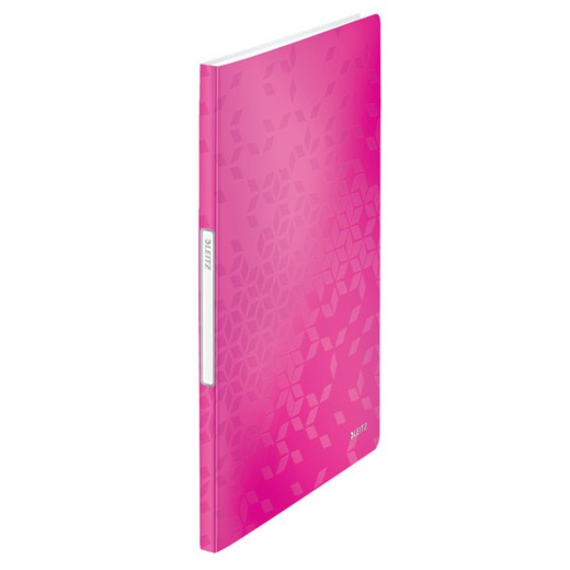 WOW sleeve folder. P.P. 20 covers DIN A4, fuchsia