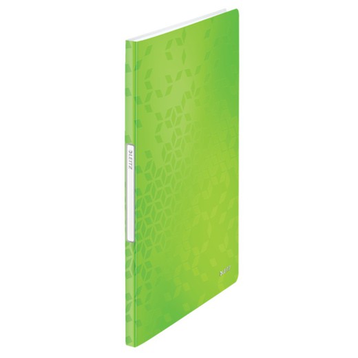 WOW sleeve folder. P.P. 20 covers DIN A4, green