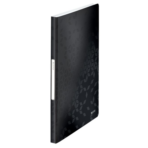 WOW sleeve folder. P.P. 40 covers. DIN A4, black