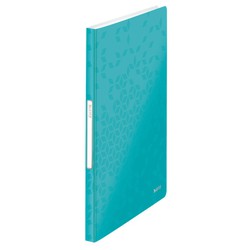 Carpeta de fundas WOW. PP. 40 fundas. DIN A4, turquesa