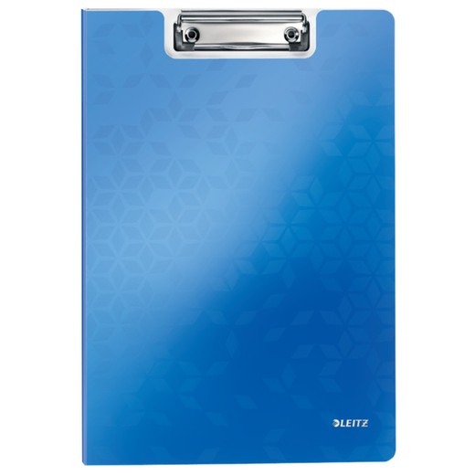 Miniclip folder WOW DIN A4. polyfoam, blue