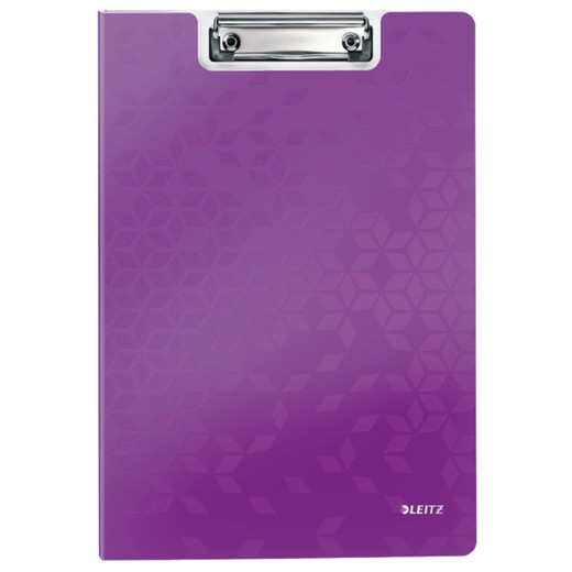 Miniclip folder WOW DIN A4. polyfoam, violet