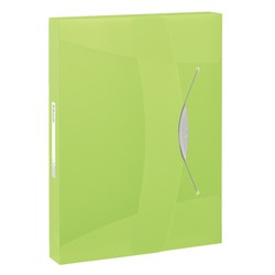 Esselte Vivida project folder. P.P. Spine 40mm. DIN A4, vivid green