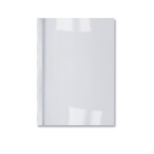Carpeta térmica IBILEATHER GBC 1,5 mm (Caja 100), blanco