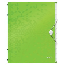 Clasificador WOW. PP. 12 separadores. DIN A4, verde