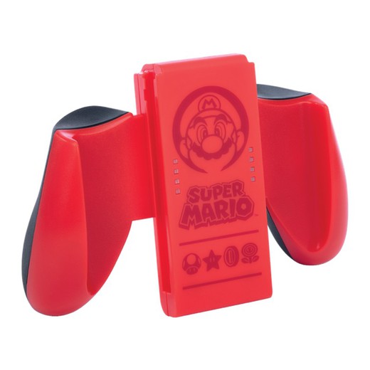 Comfort Grip PowerA Joy-Con pour Nintendo Switch - Super Mario Rouge