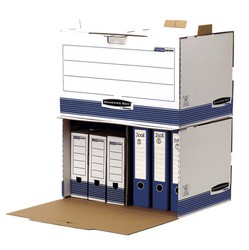 Contenedor de archivos acceso frontal Azul