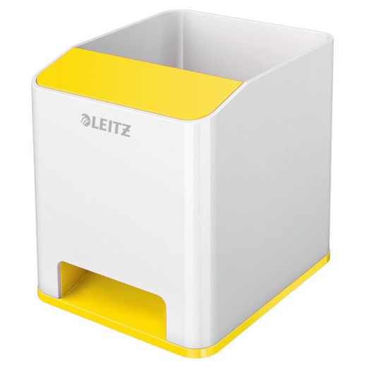 Leitz WOW DUAL Becher, gelb/weiß