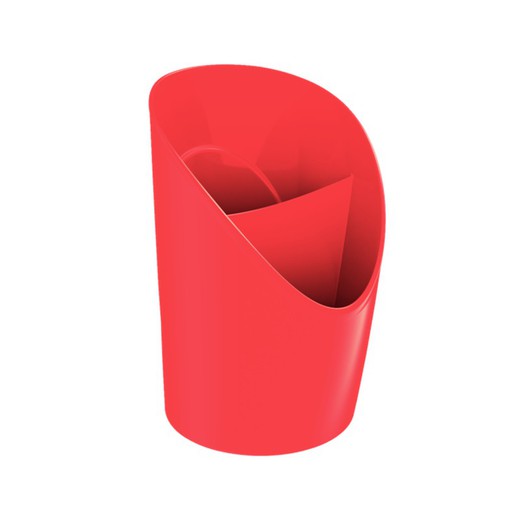 Europost pen holder, red Vivida