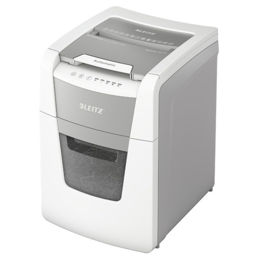 IQ Auto+ Small Office Shredder 100 P4, alimentação automática, branco