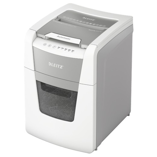 IQ Auto+ papiervernietiger voor kleine kantoren 100 P5, automatische invoer, wit