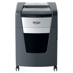 Rexel Momentum Extra XP418+ Shredder, Black/Silver