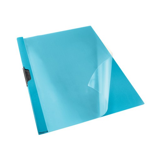 Präsentationsmappe Esselte Clipfiles. PVC. Metallclip Rücken 6mm. DIN A4, blau