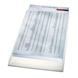 Dossier fuelle capacidad 20 mm (Bolsa de 5) PVC. 170 micras. DIN A4, transparente