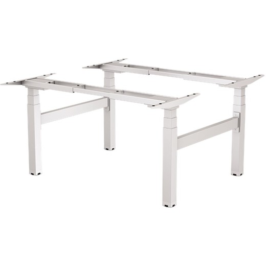 Structure métallique pour table double réglable en hauteur Cambio™ (Plateau, transport et installation non inclus)